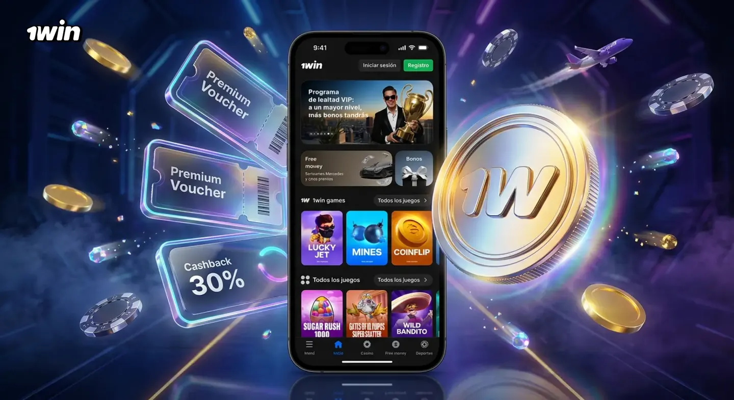 Programa de vouchers y cashback dentro del perfil de 1win